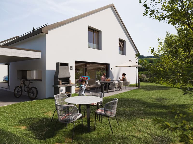 Villa A - Superbe villa individuelle | Projet exclusif avec permis en force (4)