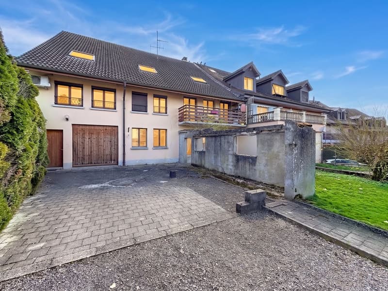 À 2 minutes d'Echallens - Appartement 4P. en rez de jardin avec garage (1)