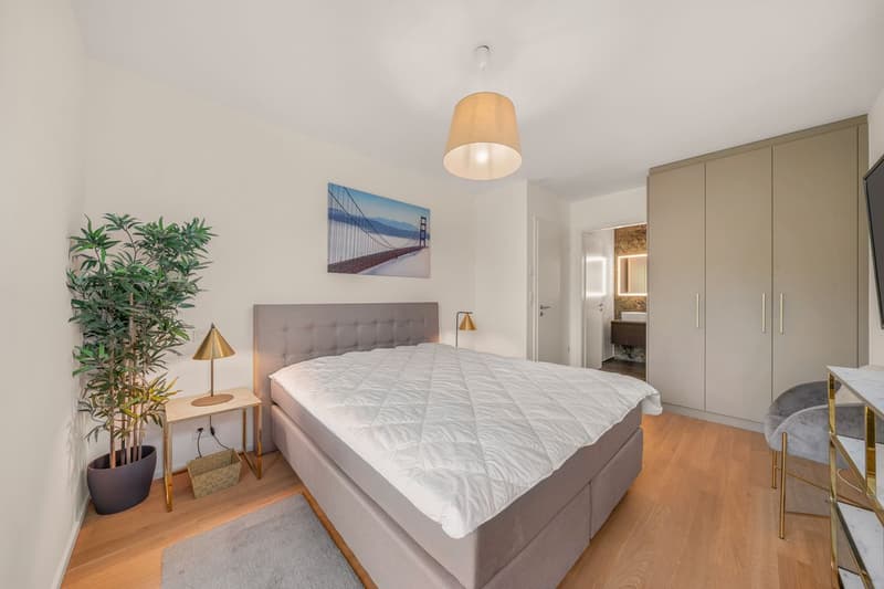 Superbe appartement meublé de luxe avec vue à Puidoux -Chexbres (10)