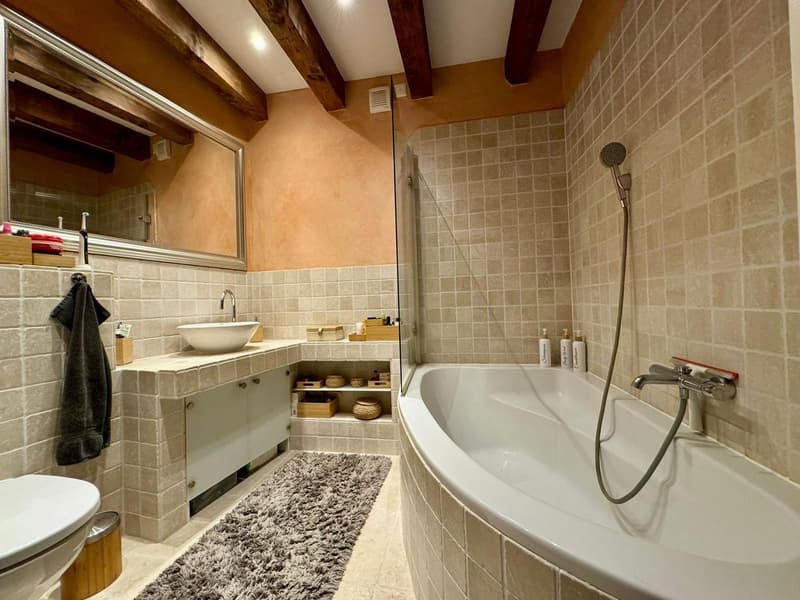 Salle de bains duplex