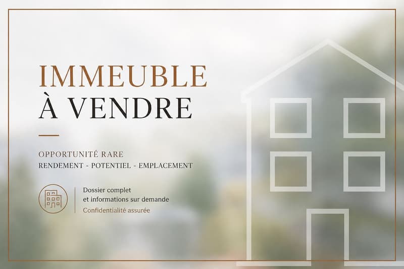 Immeuble de rendement au coeur de Monthey (1)