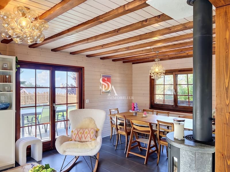 Rare et magnifique! à louer chalet familial au coeur des "Paccots" (6)