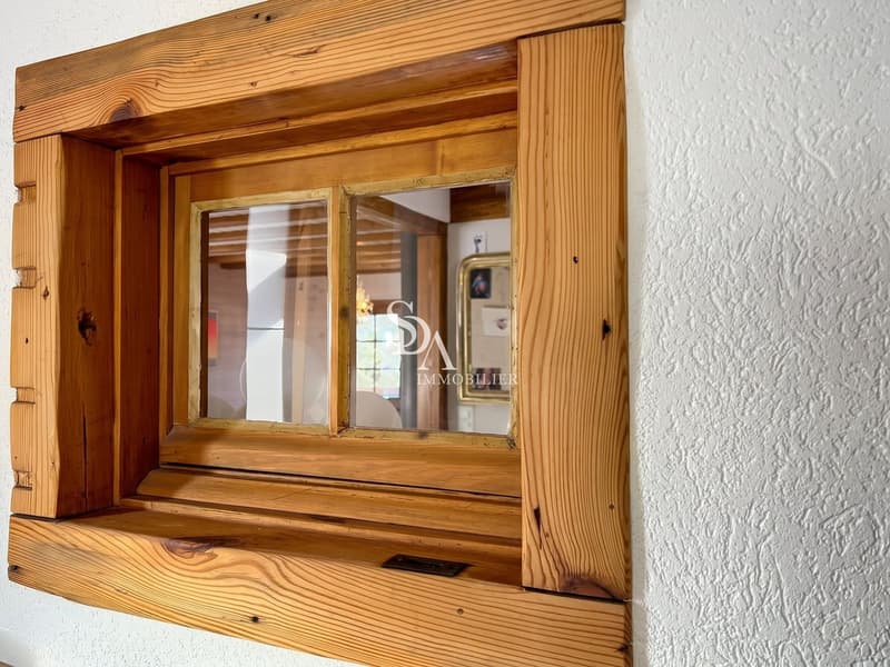 Rare et magnifique! à louer chalet familial au coeur des "Paccots" (3)