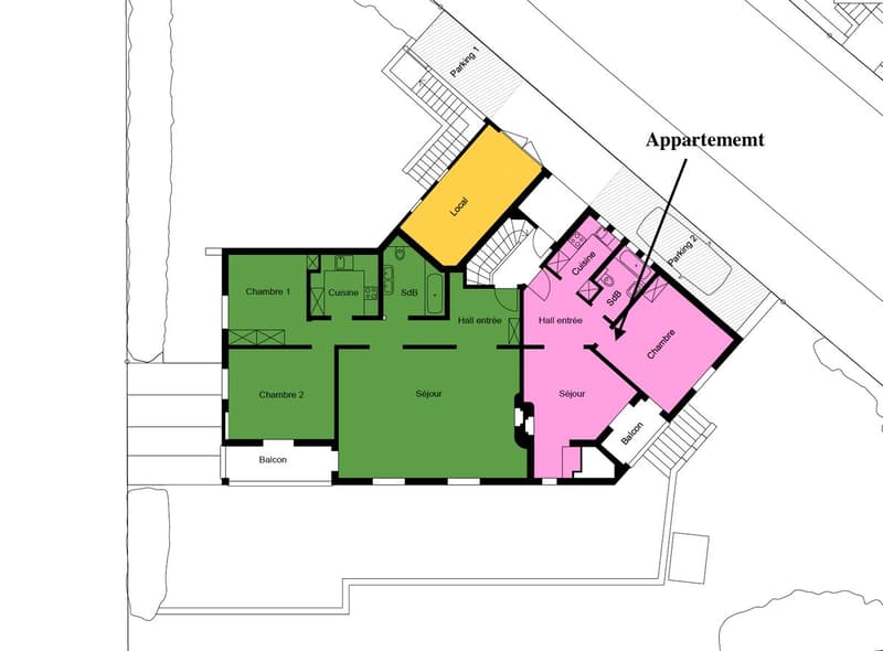 Montreux - Appartement de 2,5 pièces plein de cachet et proche de tout ! (4)