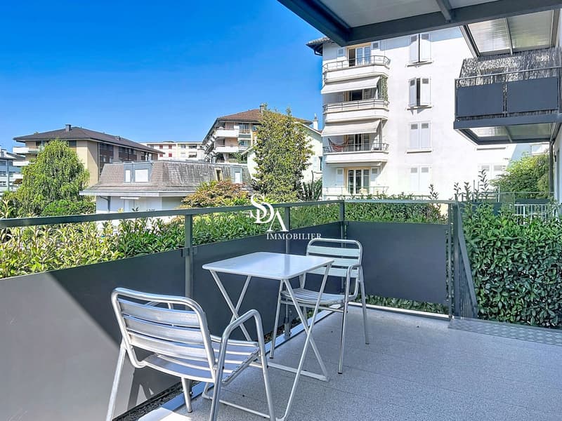 Bel appartement de 3.5 pièces avec balcon et jardin (5)