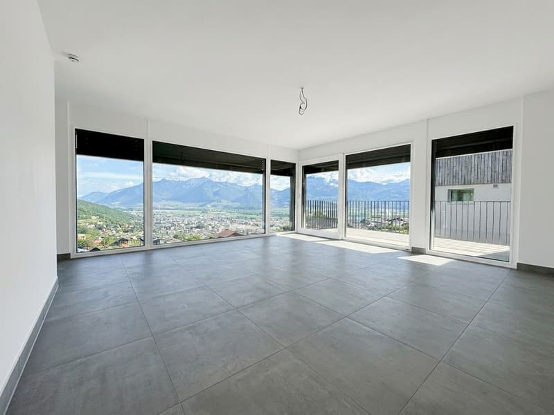 Villa individuelle de 4,5 pièces avec belle vue sur la plaine. (2)