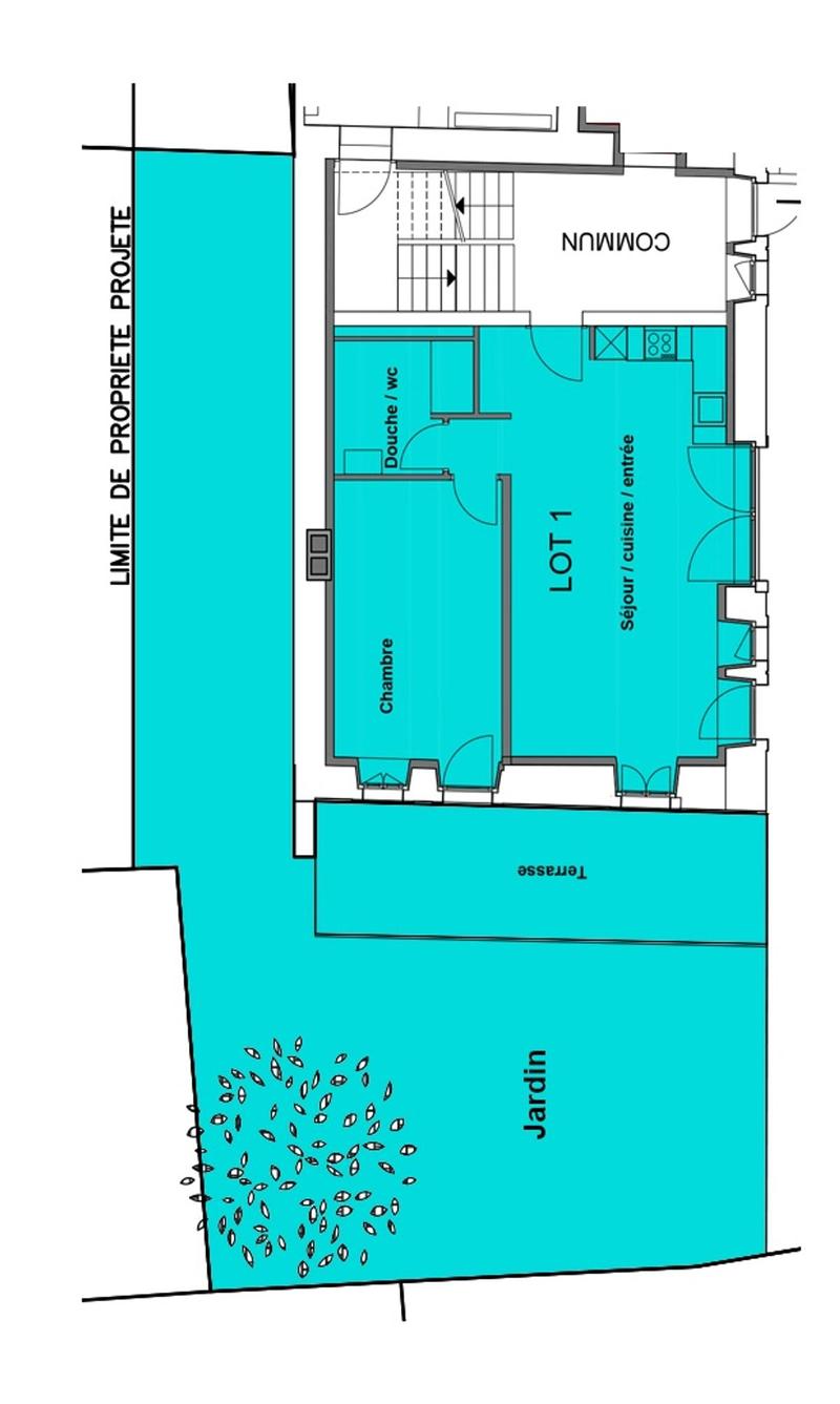 Plan de l'appartement