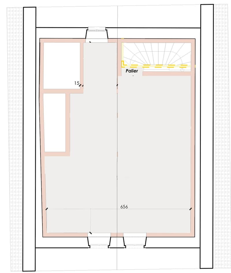 Plan des combles