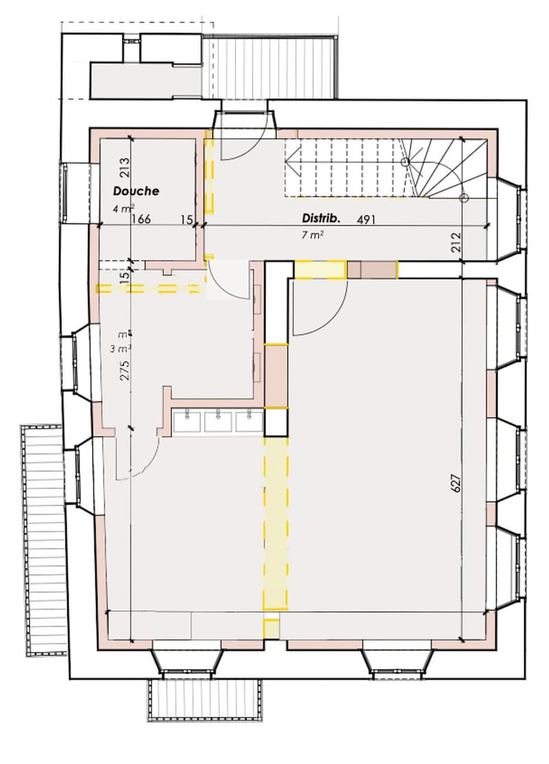 Plan du 2ème étage