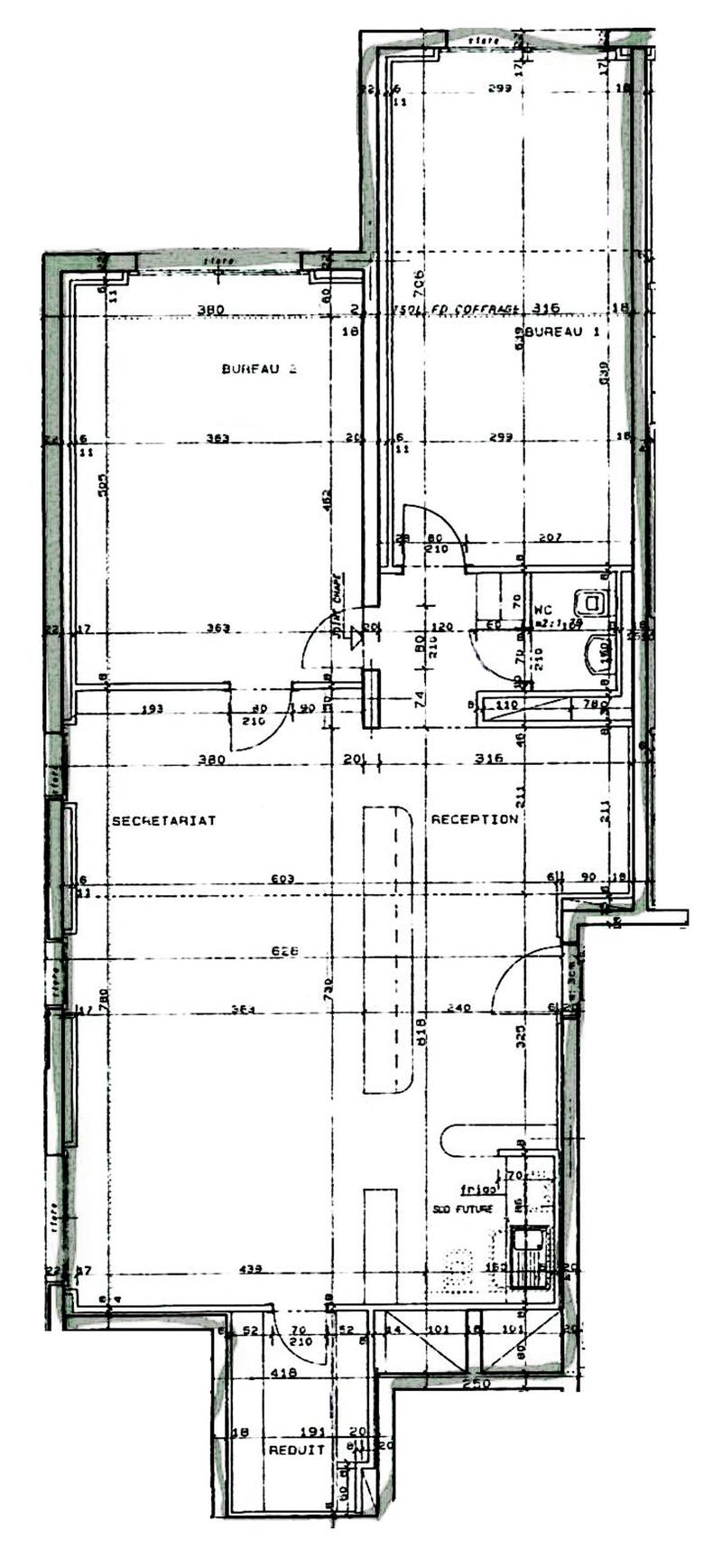 Plan du bureau