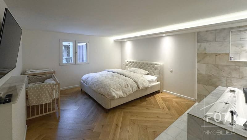Charmante maison jumelle de 6,5 pièces. (8)