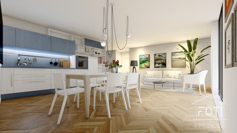Cuisine et Salon