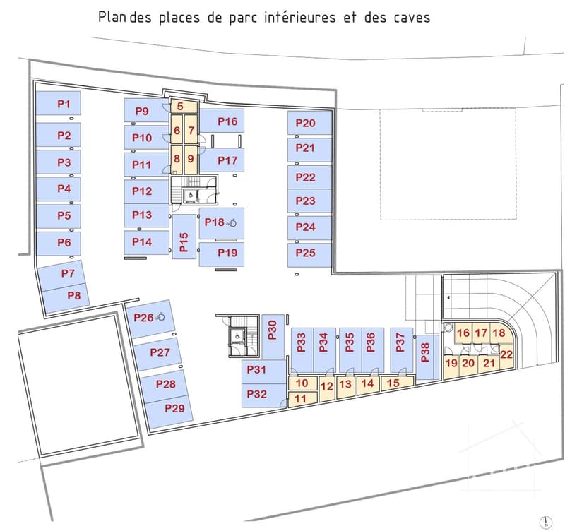 Plan du sous-sol