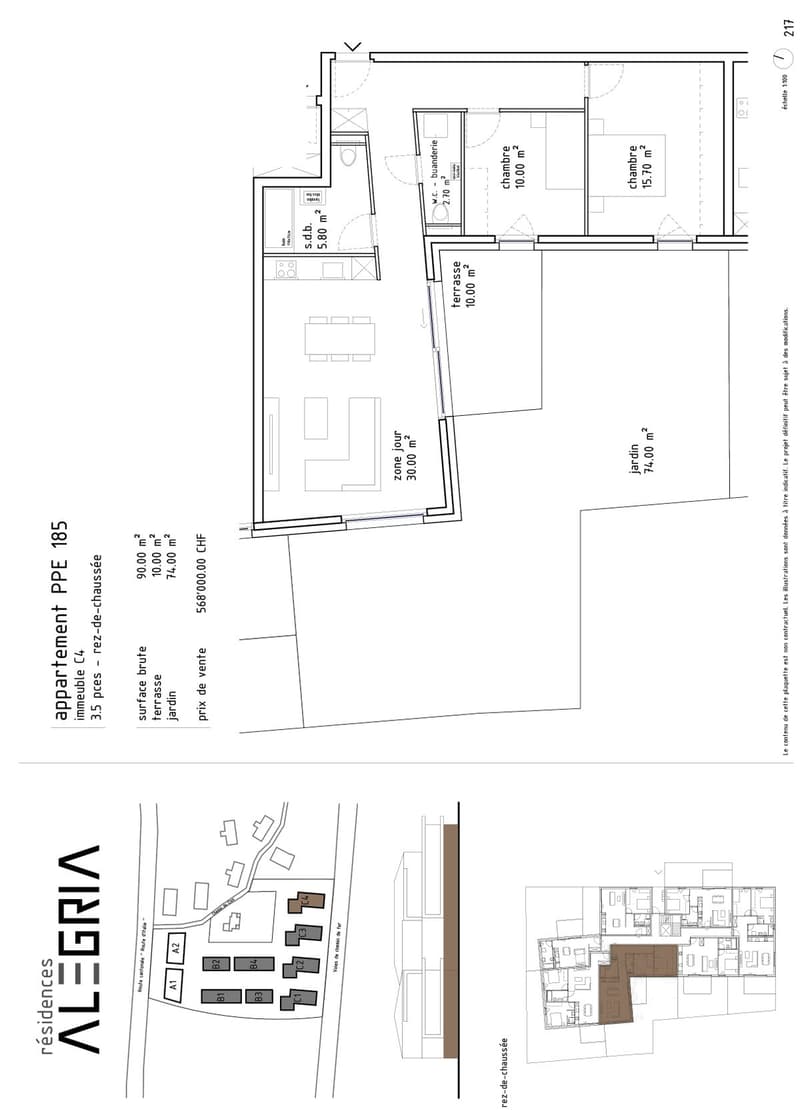 Plan appartement