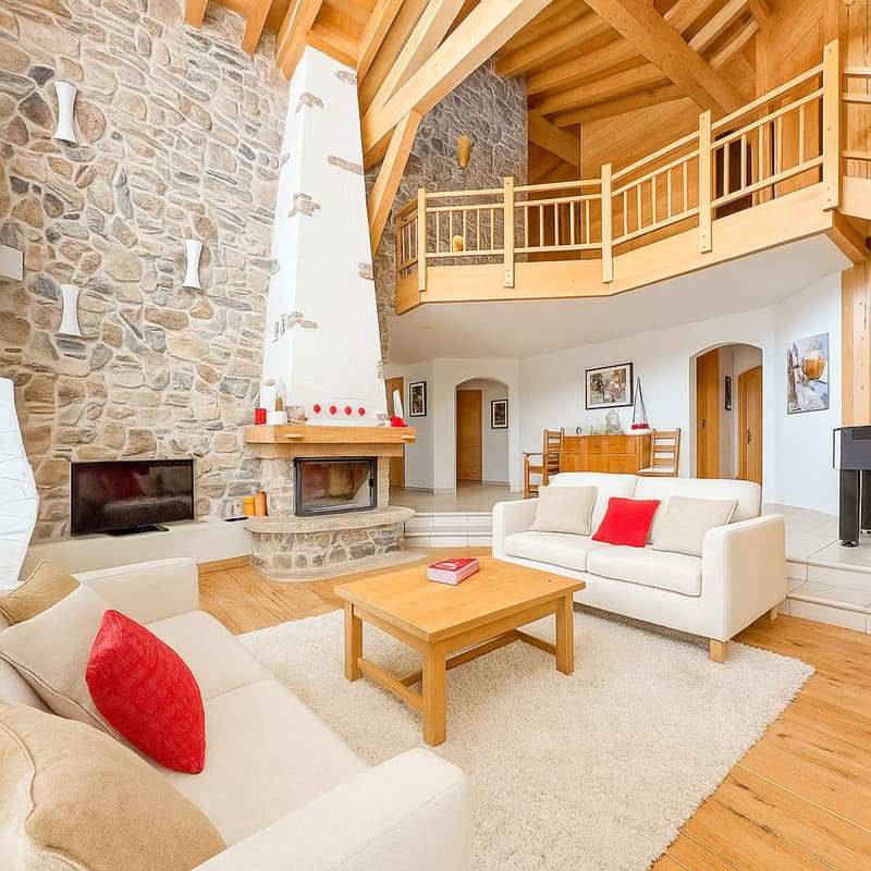 Magnifique chalet dans un écrin de verdure ! (8)