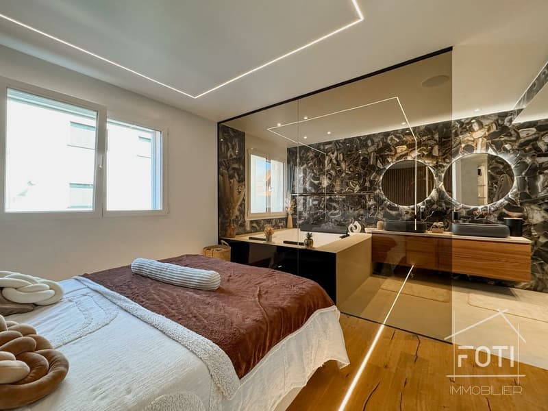 Chambre avec salle de bain