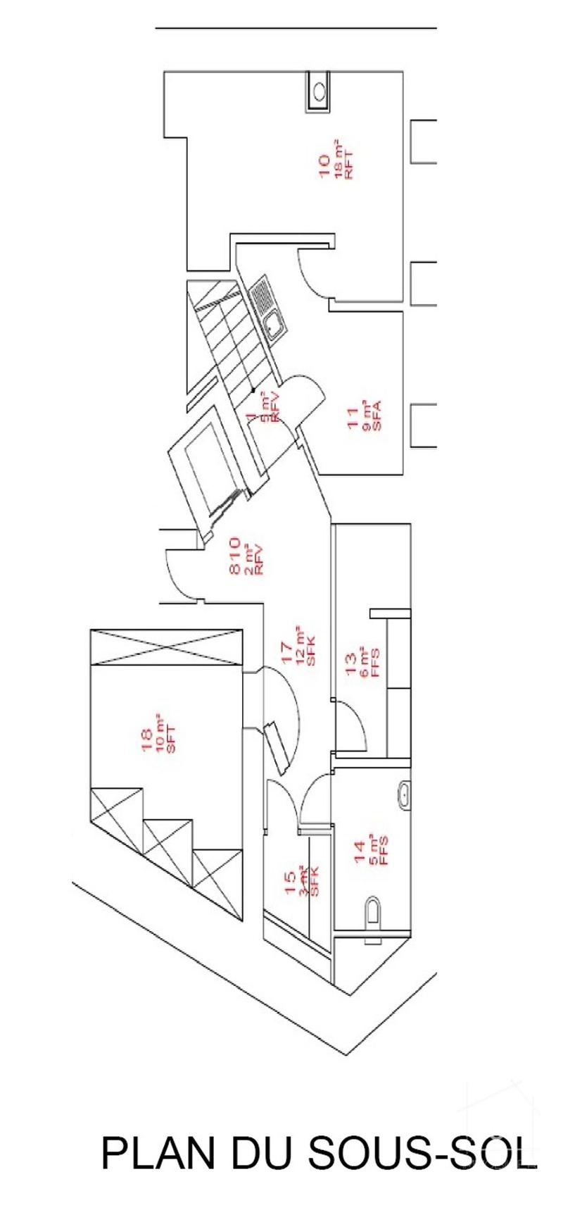 Plan du sous-sol
