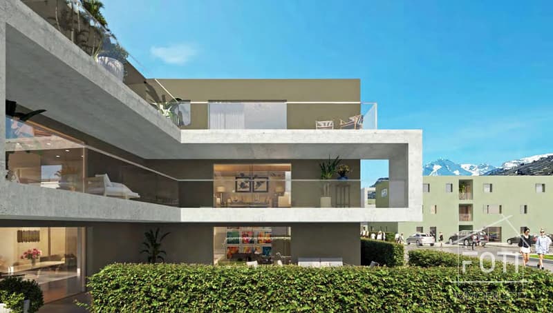 Façade de l'appartement