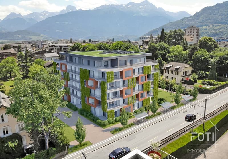 Façade du bâtiment