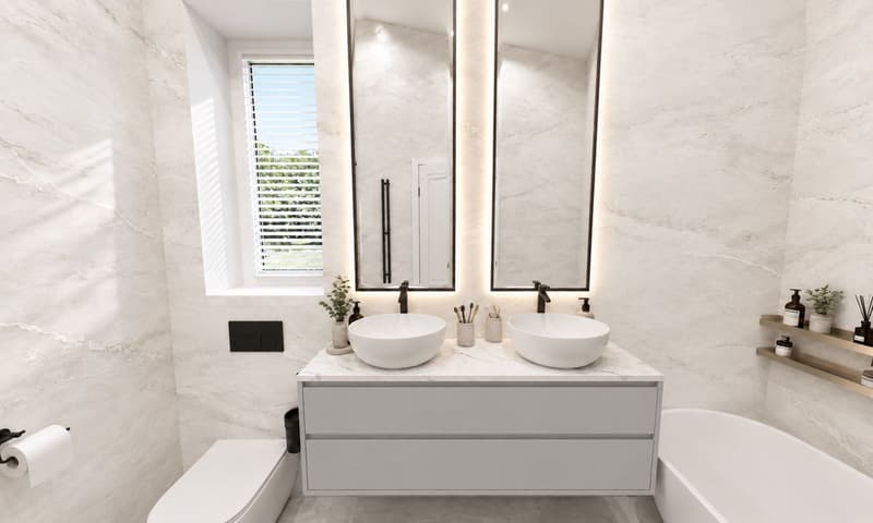 Salle de Bain - image de synthèse
