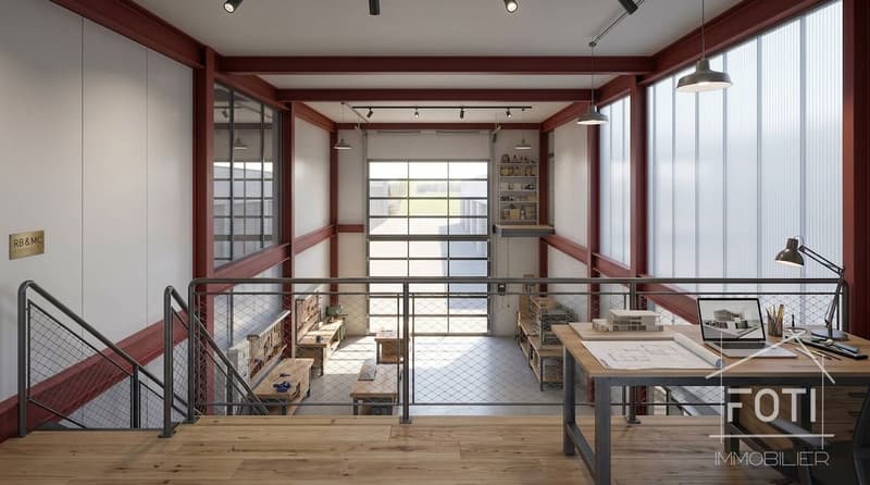 Mezzanine et Atelier