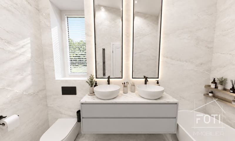 Salle de Bain - image de synthèse