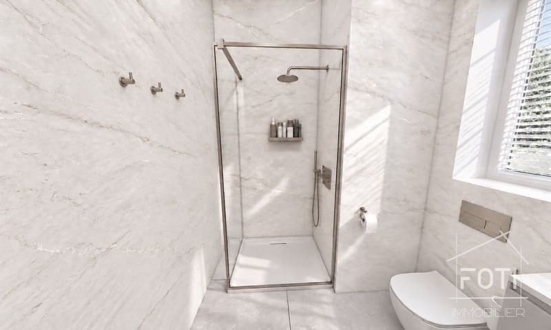 Salle de bains - image de synthèse
