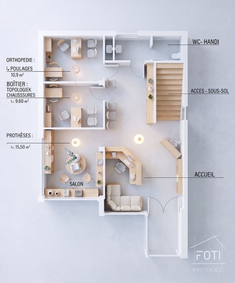 Plan du rez-de-chaussée