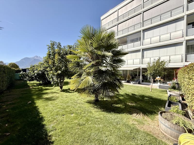 Appartement en plain-pied au centre de Conthey (8)