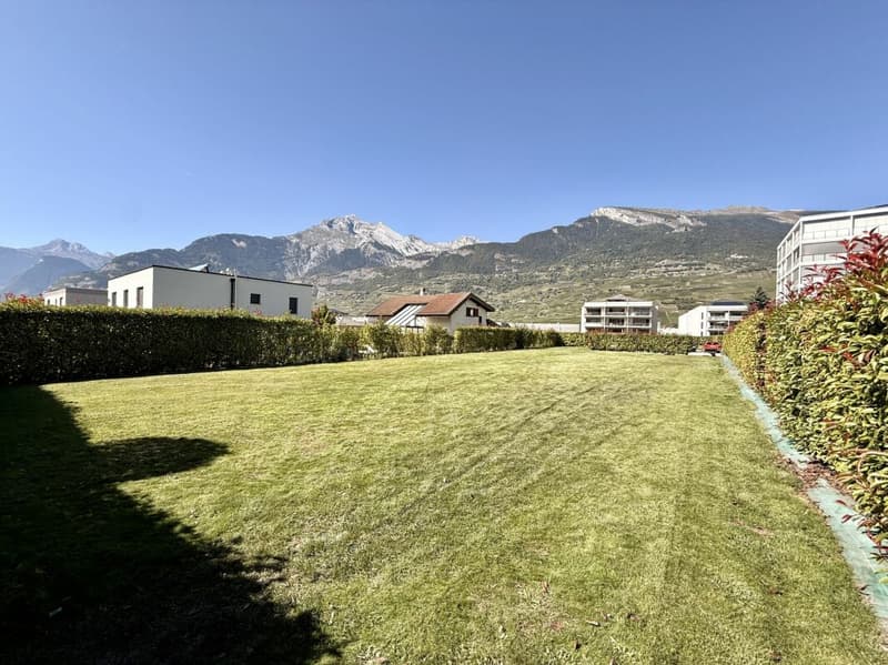Appartement en plain-pied au centre de Conthey (33)