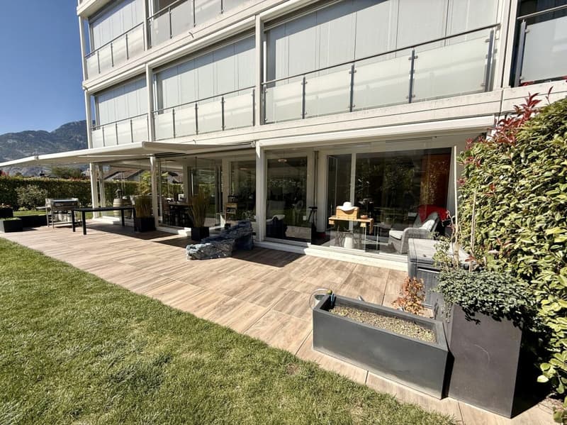 Appartement en plain-pied au centre de Conthey (9)