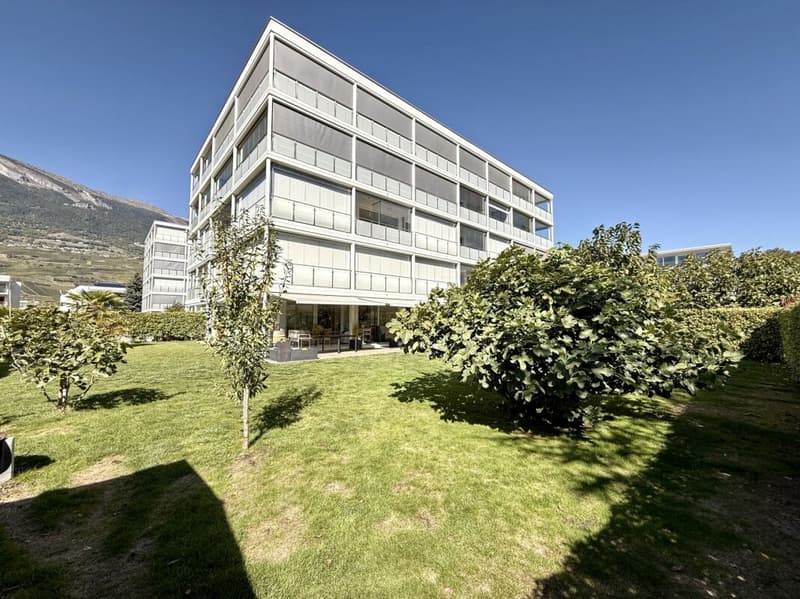 Appartement en plain-pied au centre de Conthey (7)