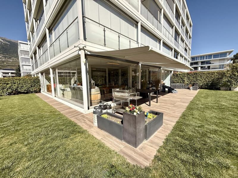 Appartement en plain-pied au centre de Conthey (5)