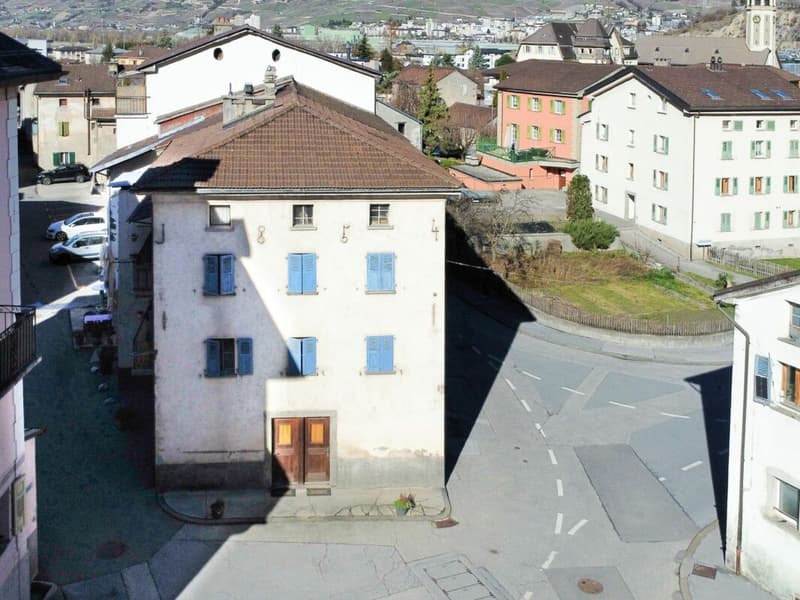 Maison villageoise multi-appartements au centre de Chippis (3)