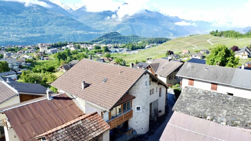 Réservé / Appartement indépendant de 3.5 pièces à Savièse (9)