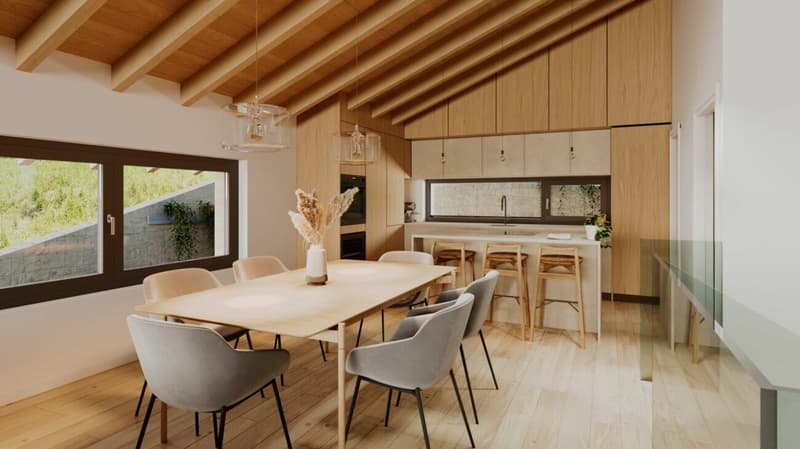 Promotion exclusive de 4 villas neuves à Euseigne - Hérémence (15)