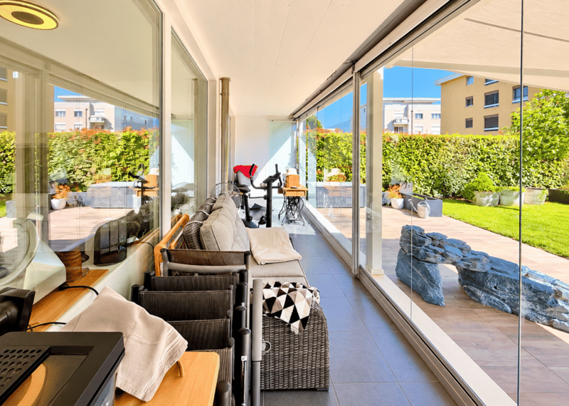 SOMPTUEUX APPARTEMENT DE STANDING AVEC VÉRANDA DE 43 M² ET JARDIN PRIVATIF DE 440 M² (19)