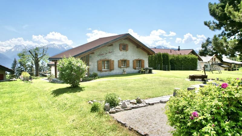 chalet authentique au coeur de la nature aux Mayens-de-la-Zour (Savièse) (1)