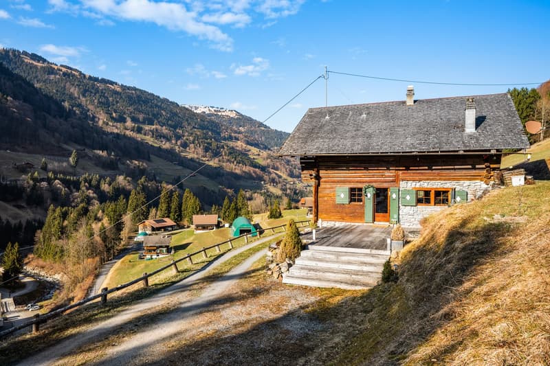 Exclusivité : Magnifique chalet authentique avec fort potentiel (19)