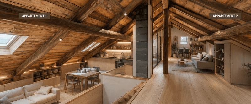 Exclusivité : Magnifique chalet authentique avec fort potentiel (20)