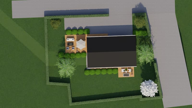 Terrain viabilisé 724m2 sur ä Peron (Logras) (3)