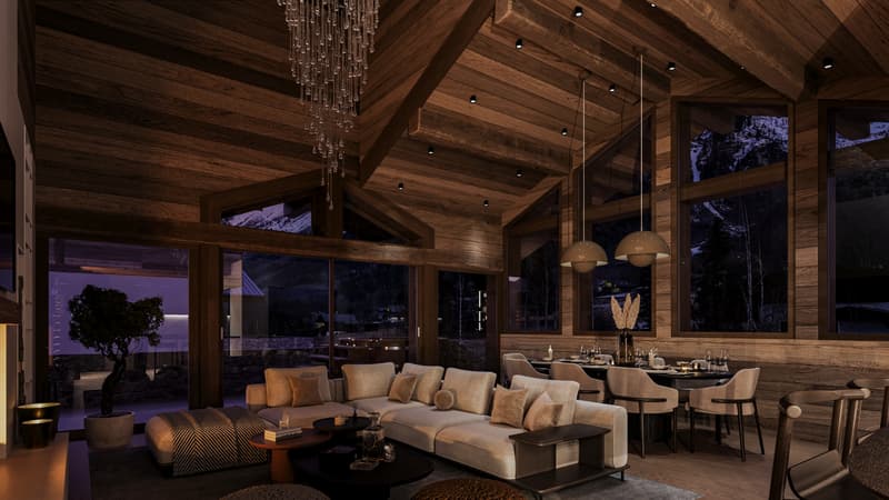 Chalet de haut standing au pied du Mont-Blanc (2)
