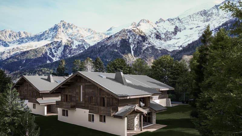 Chalet de haut standing au pied du Mont-Blanc. (6)