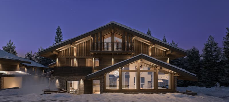 Chalet de haut standing au pied du Mont-Blanc. (5)