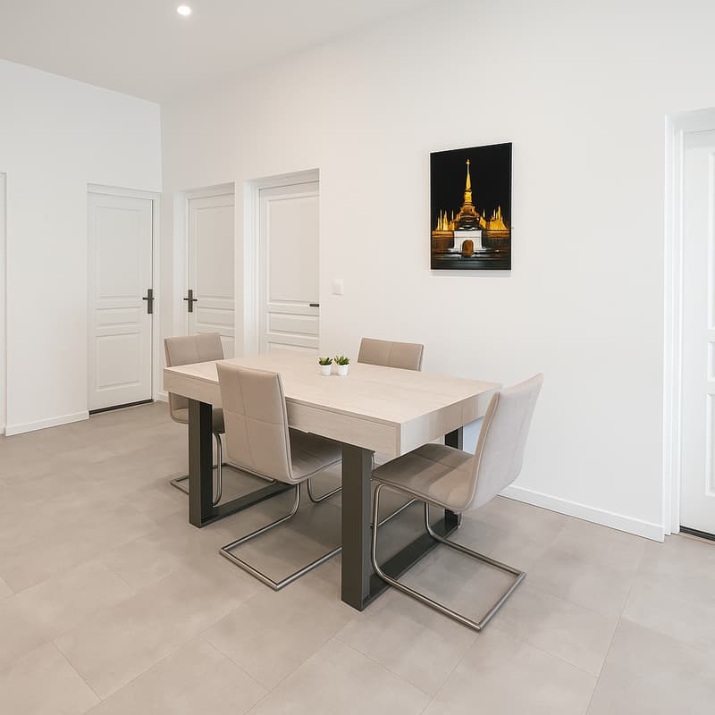 PERON Appartement T4 avec terrasse, jardin et 2 parkings (7)