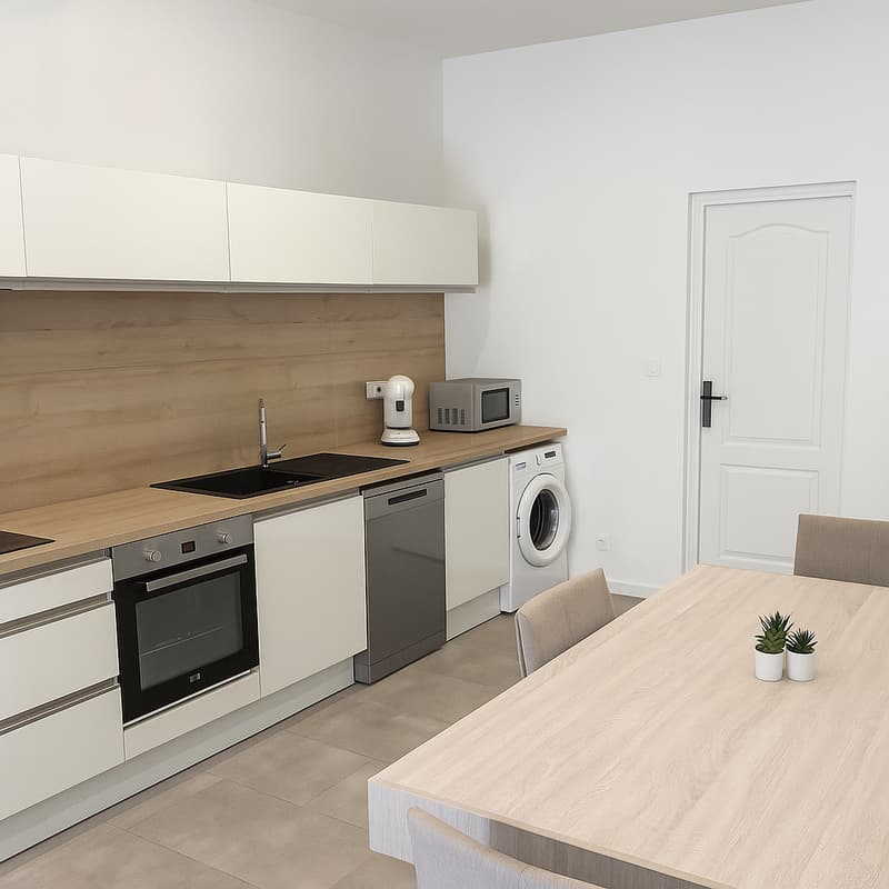 PERON Appartement T4 avec terrasse, jardin et 2 parkings (5)