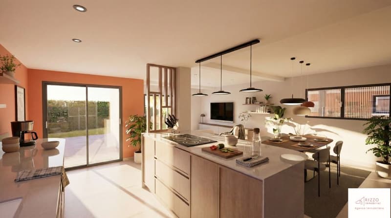 Prévessin-Moëns : Villa T5 Contemporaine (126 m²) Toiture Terrasse Terrain 835 m² (3)