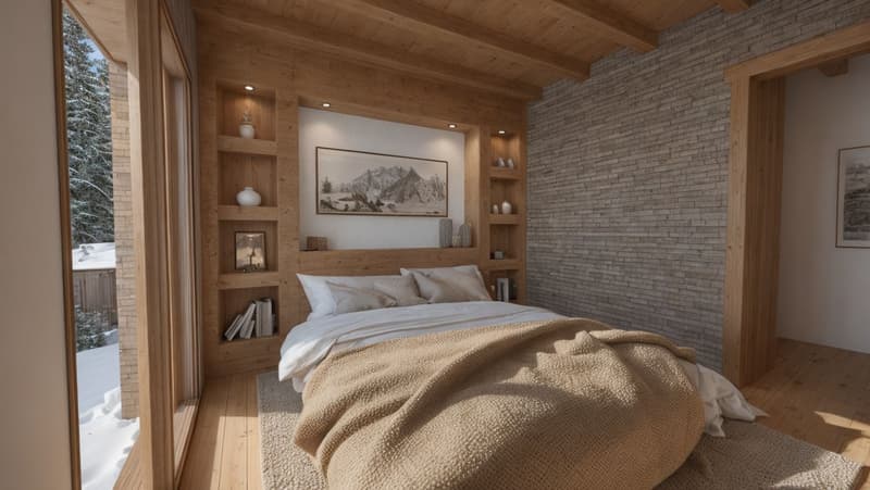 Chalet de haut standing au pied du Mont-Blanc. (5)