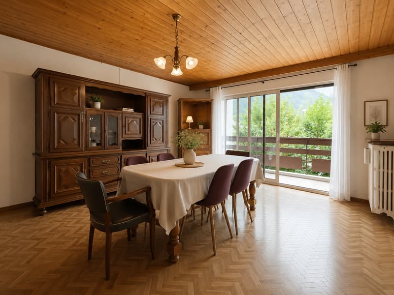 CHAMONIX   LES PLANARDS | 52 M²   DEUX BALCONS   VUES MONT-BLANC (2)