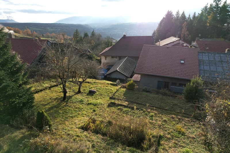 Terrain constructible de 1 053 m² avec vue dominante Valserhône (secteur Lancrans) (3)